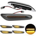 Miniatyrbild 3 av 5: Led framskärm sidomarkeringsljus Blinkerslampa för - 1 3 5 Series E90 E91 E60 E61 E82 E83 Dyna null none