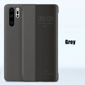 Miniatyrbild 1 av 3: För Huawei Huawei P30pro Flip Window Mate20 Smart Sleeping Phone Cover grey MATE20 PRO