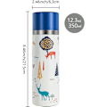Miniatyrbild 2 av 5: Flaska Vattenflaska Rostfritt stål Flaska Metall 350ml resemugg Varm dryck kopp kaffe null none