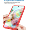 Miniatyrbild 4 av 4: För Samsung Galaxy A71 4g Akryl + Tpu 360 grader Full täckning Stötsäkert phone case Blue
