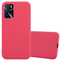 Miniatyrbild 2 av 6: Oppo A16s / A54s Hülle Handy Cover TPU- case - matta färger CANDY RED A16s / A54s
