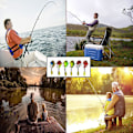 Miniatyrbild 7 av 7: spinnfiske, fiske, jigg spinnare, konstbete, fiskeredskap,jiggspinnare för abborre och gädda,6 stycken