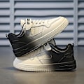 Miniatyrbild 3 av 5: Pojkar Sneakers Andas Flickor Skateboarding Skor Löparskor 3Da303 Black 34