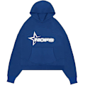 Miniatyrbild 2 av 5: Nofs Streetwear träningsoveraller för män , Letters Printless Hoodies And Sweatpants Y2k Herr, Hip Hop Byxor Blue M