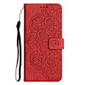 Miniatyrbild 2 av 5: Mandala-präglat case till iPhone 15 Plus Red