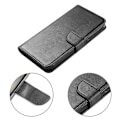 Miniatyrbild 4 av 5: För Huawei Mate 20 Calf Texture Spänne Horizontal Flip Läder Phone case Black