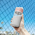 Miniatyrbild 4 av 5: Elektrisk proteinshakerflaska, Bpa-fria läckagesäkra mixerflaskor för träning före träning, bärbara shakerkoppar Pink