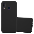 Miniatyrbild 2 av 3: Samsung Galaxy A40 Hülle Handy Cover TPU- case - matta färger CANDY BLACK Galaxy A40