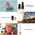 Miniatyrbild 3 av 7: V2ine 8 tums uppblåsbar förlängningsgummislang, lås på luftchuck+gummislang+1/4&#34; Quick Plug, Closed Flow Tire Inflator Chuck med klämma för 1Set inflate kit