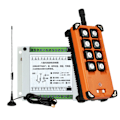 Miniatyrbild 1 av 4: Ac 220v-380v 8ch Channels 8ch Rf Wireless Remote Control Switch Fjärrkontroll 433MHz