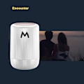 Miniatyrbild 3 av 5: Fordon Mikrovågs molekylär avisningsinstrument, solid aromaterapi avisningskopp för bil White