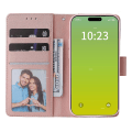 Miniatyrbild 4 av 5: Marble Bronzing Läder Phone case för iPhone 15 Multicolor