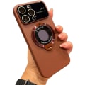 Miniatyrbild 1 av 5: Phone case kompatibelt Iphone 15 Pro Max/15 Pro/15 Stort fönster med magnetiskt fäste för läckageetikett, 15 Pro Max case Coffee for iPhone 15 Pro Max