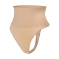 Miniatyrbild 1 av 3: Dam Midja Cincher String Trosa Shaper Hög midja Magkontroll Trosor Bantning Underkläder Butt Lifter Shaping Brief Body Shaper Z XXXL Beige