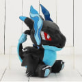 Miniatyrbild 1 av 3: 22 cm Mega plyschleksak Blå Charizard Version stoppad docka för barn null none