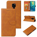 Miniatyrbild 1 av 5: För Huawei Mate 20 Calf Texture Spänne Horizontal Flip Läder Phone case Khaki