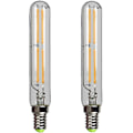 Miniatyrbild 1 av 5: 2-pack 4w T20 Led glödlampa E14 Edison liten bas varm vit 2700k null none