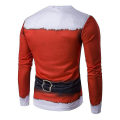 Miniatyrbild 2 av 3: Män Jul Roligt print ful T-shirt Xmas Party Casual Nyhet Långärmade toppar CT297 XL