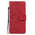 Miniatyrbild 2 av 5: Geometriskt präglat case för iPhone 15 Pro Red