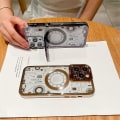 Miniatyrbild 2 av 5: Magsafe Clear Case kompatibelt med Iphone 15 Pro Max, mjuk TPU-plätering Stötsäkert cover med linsskyddsstativ Silver For iPhone 15 Pro Max