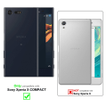 Miniatyrbild 3 av 6: Sony Xperia X COMPACT Cover Case Case - med stativfunktion och kortfack NIGHT BLACK Xperia X COMPACT