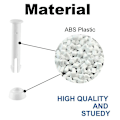 Miniatyrbild 5 av 5: 20st Abs Pool Ledstift 6cm236in Cap Set Tätningar För Intex Pool Ersättningsdelar 28270-28273