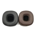 Miniatyrbild 4 av 5: Fårskinn läder öronkuddar Öronkuddar Kudde Headset Reparation för Major Iv 4 3 2 Brown
