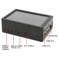 Miniatyrbild 4 av 5: 3,5 tums Tft LCD-kontaktskärm 320x480 upplösning Abs- case + pekpenna för Raspberry Pi 4 B black none
