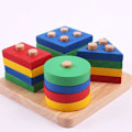 Miniatyrbild 2 av 5: Brädsorteringsspel Trä Pegging Game Träpussel null none