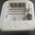 Miniatyrbild 4 av 5: Stitch Anime LED digital väckarklocka för flickor - söt storlek, 8 cm, 3 tum, 7 färger ändras, temperatur, perfekt för flickor sovrum null none