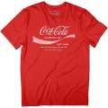 Miniatyrbild 1 av 5: Coca Cola Drink 1886 T-shirt för män Red L