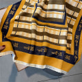 Miniatyrbild 1 av 3: Stripe Design Print Tjock Cashmere Scarf For Dam Pashmina Sjal Wraps Bufanda Halsduk Filt Poncho Scarves 2022 WYT320 3