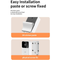Miniatyrbild 4 av 5: Smart Video Ring Dörrklocka Home Intercom, Smart trådlös fjärrkontroll Video Dörrklocka, HD Night Vision Wifi Laddning Stöldskydd dörrklocka null none