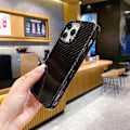 Miniatyrbild 3 av 5: Phone case i kolfiber för iPhone 15 Plus null none