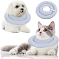 Miniatyrbild 1 av 5: Cat Cone Halsband, mjuk justerbar Pet Kattunge Puppy Recovery Halsband efter operation present null none