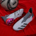 Miniatyrbild 1 av 3: Fotbollsskor Herr Assassin 15 Low-top Tf Broken Nails Spelträningsskor för barn Ag Långa naglar Fotbollsskor konstgräsläder white 40