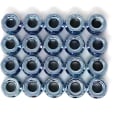 Miniatyrbild 3 av 5: White Knight Wheel Lug Nuts - 1304-1S-20AM, 20 Pack, 1/2 20 Lug Nuts Open-end Bulge Acorn Chrome Lug Nuts, stål, elegant kromfinish, Eas