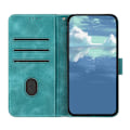 Miniatyrbild 4 av 5: Line Pattern PU case för iPhone 15 Light blue