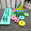 Miniatyrbild 2 av 5: Träleksak tidig inlärning Geometrisk intelligens Board Shape Intellectual Brain Game null none