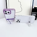 Miniatyrbild 3 av 4: Hållare Phone case För iPhone 15 Plus Silver