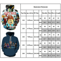 Miniatyrbild 3 av 3: Roblox Barn Pojkar Flickor Luvtröja Sweatshirts Långärmad Printed Jacka Toppar Kappa A 6-7 Years
