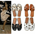 Miniatyrbild 2 av 4: Dam sommartofflor, ytterkläder, all-match flip-flops, strand platta sandaler och tofflor BROWN EU 36