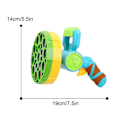 Miniatyrbild 3 av 3: Bubble 2 In 1 Outdoor Party Atmosphere Conversion Automatisk elektrisk bubbelmaskin null none