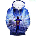 Miniatyrbild 4 av 4: Fotbollsstjärna i fotbolls-VM 2023 Messi Messi Fan Jubel Lös huva tröja 3d Hälsotyg Huvtröja Style1 s