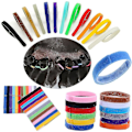 Miniatyrbild 2 av 4: 12 färger Identifiering ID Halsband Band Whelp Valp Kattunge Hund Husdjur Katt null none