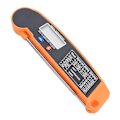 Miniatyrbild 1 av 5: Kökstermometer Digital multifunktionell mattermometer hopfällbar (a-5-f6) Orange