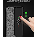 Miniatyrbild 5 av 5: För Huawei P30 Side Display Flip Case Red