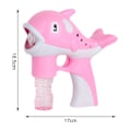 Miniatyrbild 2 av 5: Sommar Dolphin Bubble Machine Automatisk bubbelblåsare Leksaker För Barn Vuxna Utomhusstrand (Rosa) null none