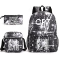 Miniatyrbild 1 av 5: Fash Cr7 3st Set Ryggsäck Mol Väskor Väska Resväska 3 Only Pencil Case