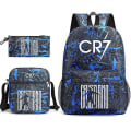 Miniatyrbild 1 av 5: Fash Cr7 3st Set Ryggsäck Mol Väskor Väska Resväska 1 Only Pencil Case